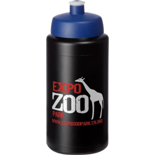 Custom branded Baseline Plus Grip 500ml Sports Lid Bottle with a design from Total Merchandise