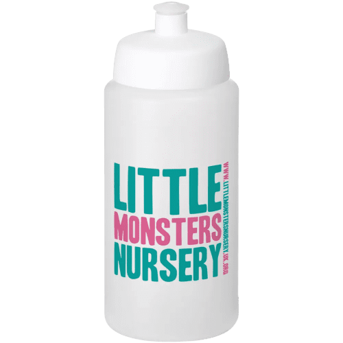 Branded Baseline Plus Grip 500ml Sports Lid Bottle with a design from Total Merchandise