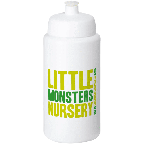 Promotional printed Baseline Plus Grip 500ml Sports Lid Bottle with a design from Total Merchandise