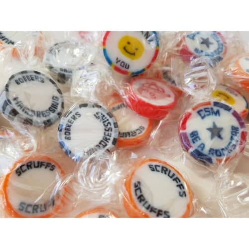 Promotional printed Traditional Rock sweets with a design from Total Merchsandise