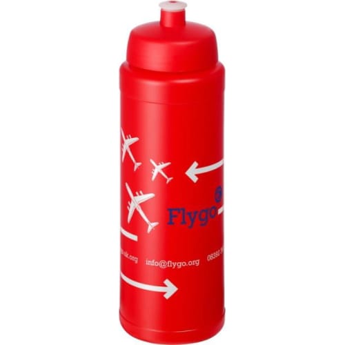 Promotional 750ml Baseline Plus Sports Bottle with Sports Lid in Red from Total Merchandise