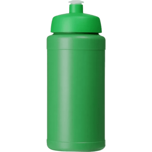 500ml Recycled Baseline Sports Bottle with Sports Lid in Green/Green