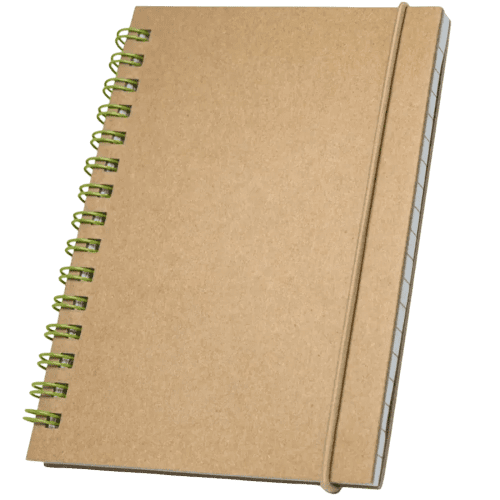 Custom-branded Pocket Sized Notebook with a printed design from Total Merchandise - Light green