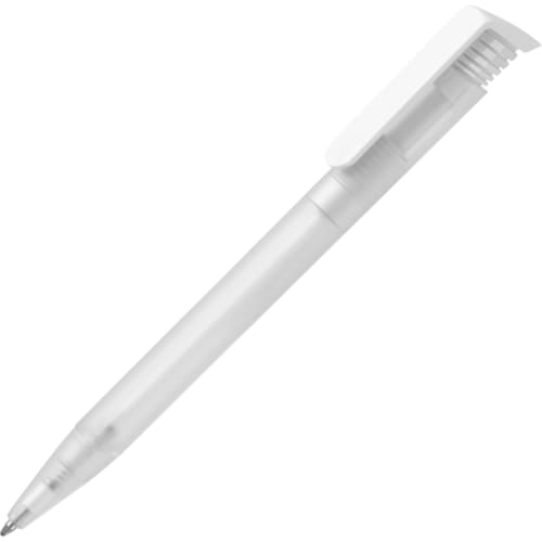 Albion Frost Ballpen in Frosted White