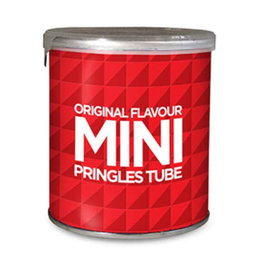 Promotional Mini Pringles Tube printed with your company logo from Total Merchandise