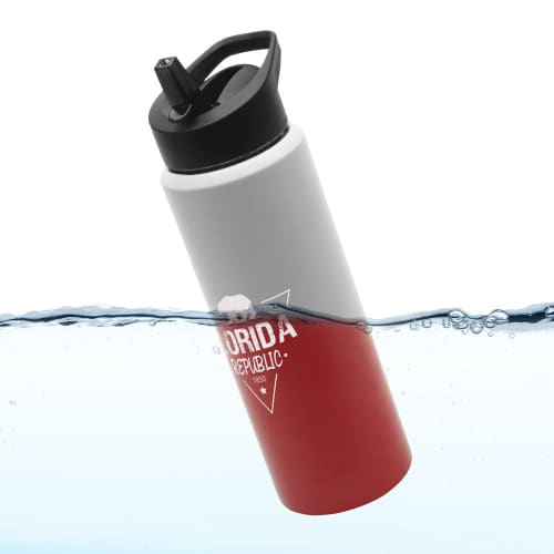 Colour Changing Stainless Steel Drinks Bottle with a design from Total Merchandise