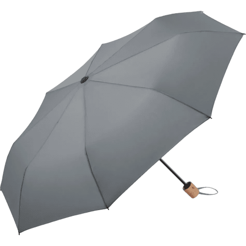 Custom branded Fare Ökobrella with Shopping Bag in Natural White from Total Merchandise