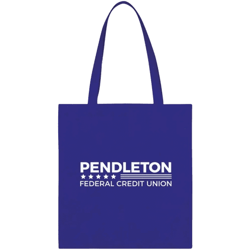 Custom branded Madrid Tote Bag with a design from Total Merchandise - Royal Blue