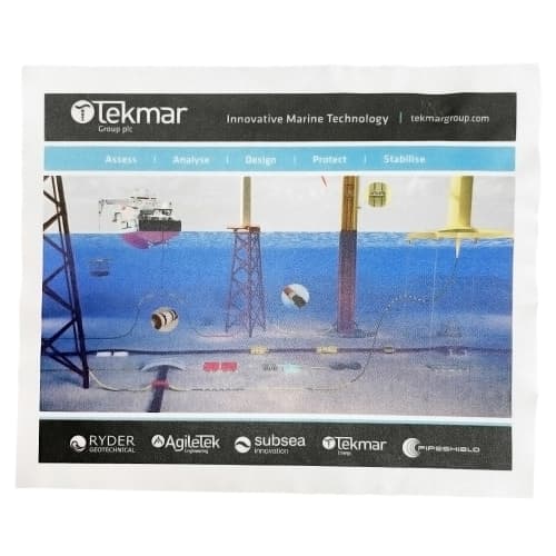 Rectangle Screen Cleaner Cloths with a full colour printed design from Total Merchandise