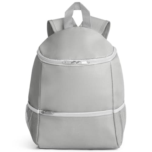 Logo branded 10L Cooler Backpack in Light Grey printed with your design from Total Merchandise