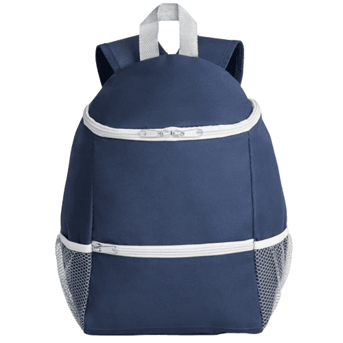 Logo printed 10L Cooler Backpack in Blue printed with your design from Total Merchandise
