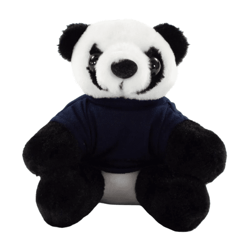 16cm Panda with T-Shirt in Navy