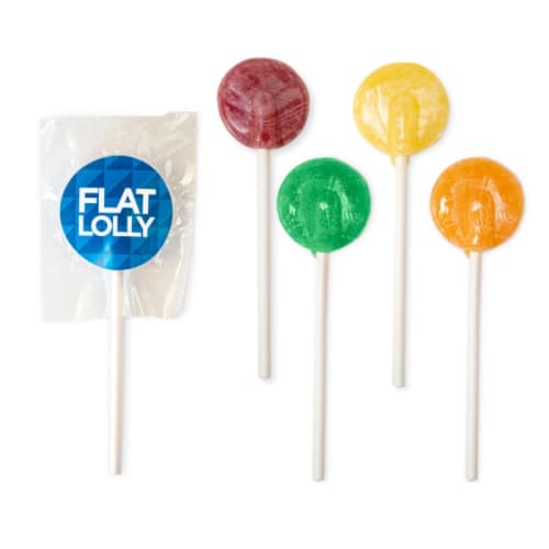 Flat Round Lollies