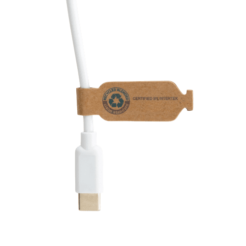 Connector Cable of Custom Printed Ontario 6-in-1 Eco Charging Cables from Total Merchandise