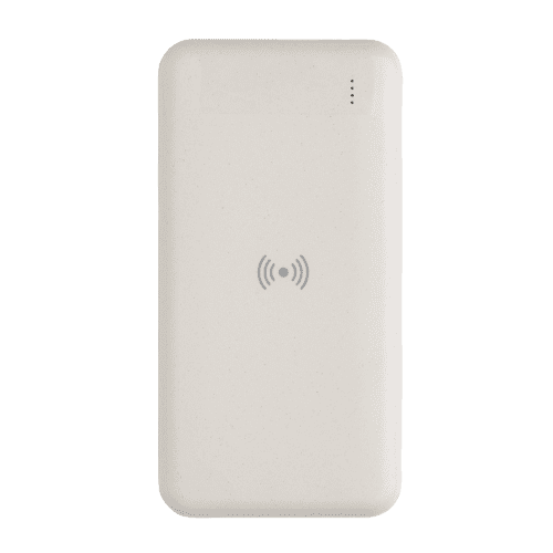 Recycled Plastic 8000 mAh Wireless Powerbank