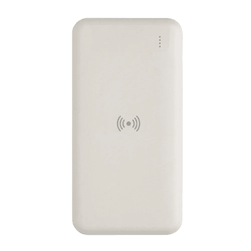 Recycled Plastic 8000 mAh Wireless Powerbank