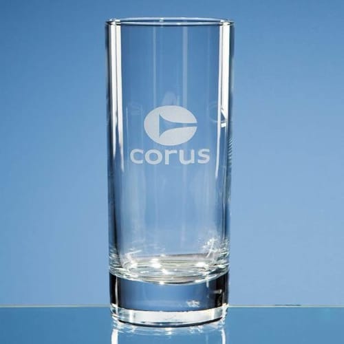 Promotional 290ml Bar Line High Ball Glass engraved with your logo from Total Merchandise