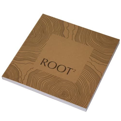 Promotional Sustainable Square Notebooks printed with your logo from Total Merchandise