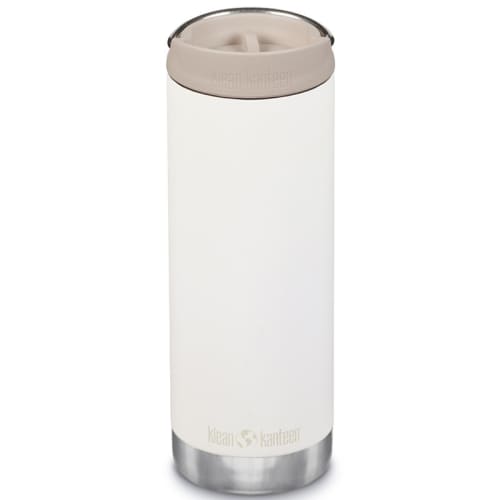 Promotional 473ml Klean Kanteen Insulated TK Wide Café Cap Bottle in Tofu