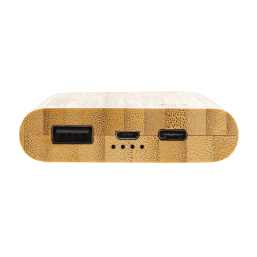 USB-C Bamboo 5000 mAh Powerbank