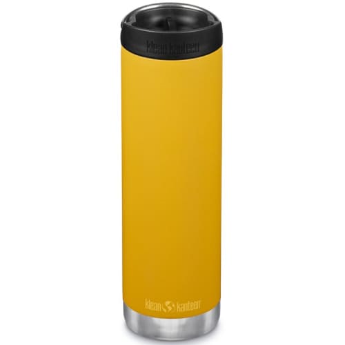 Custom 592ml Klean Kanteen Insulated TK Wide Café Cap Bottle in Marigold