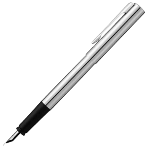 Waterman Graduate Fountain Pen in Chrome