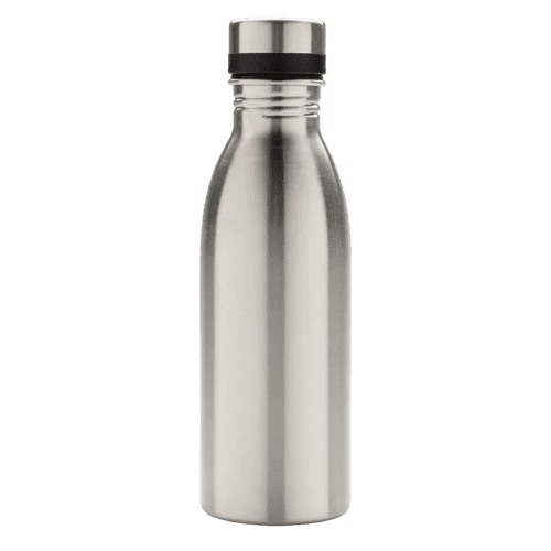 Promotional Recycled Stainless Steel Water Bottle with a design from Total Merchandise