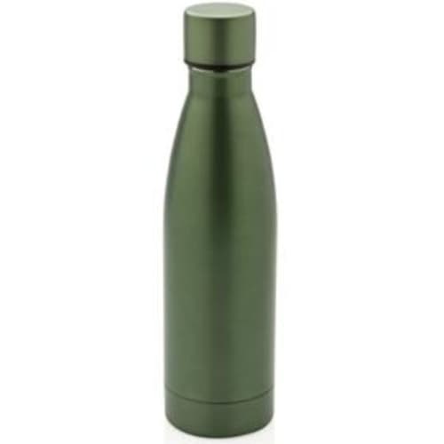 Promotional Recycled Stainless Steel Vacuum Insulated Bottle with a design from Total Merchandise