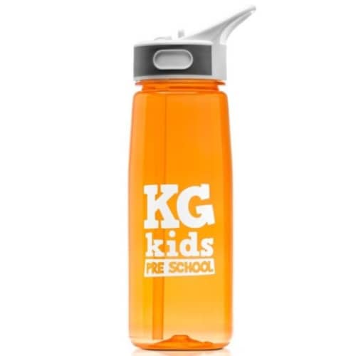 Custom branded Aqua Tritan 800ml sports Bottle with a printed design from Total Merchandise