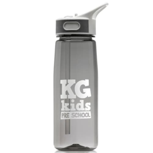 Logo Printed Aqua Tritan 800ml sports Bottle with a printed design from Total Merchandise