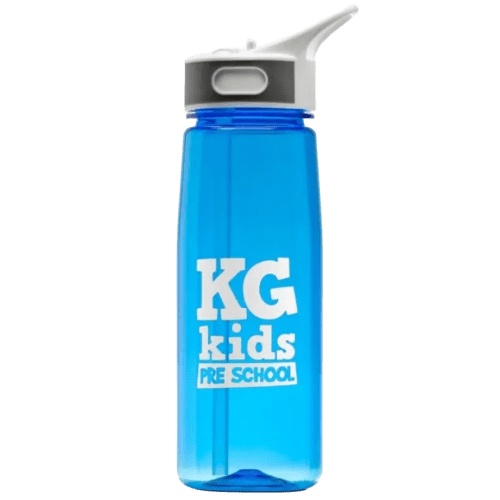 Custom Branded Aqua Tritan 800ml sports Bottle with a printed design from Total Merchandise