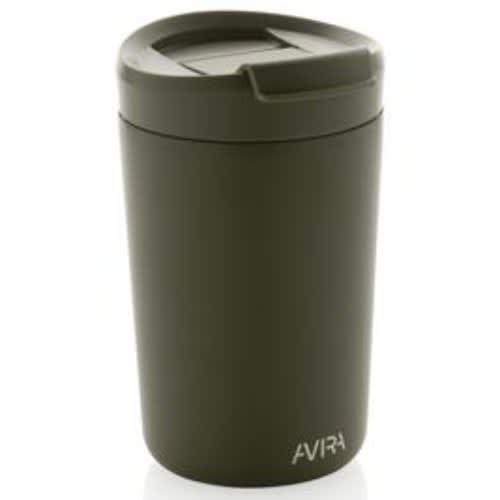 300ml Recycled Stainless Steel Tumblers from Total Merchandise - green