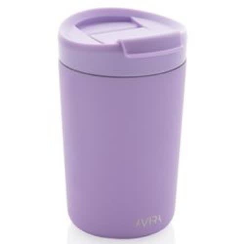 300ml Recycled Stainless Steel Tumblers from Total Merchandise - purple