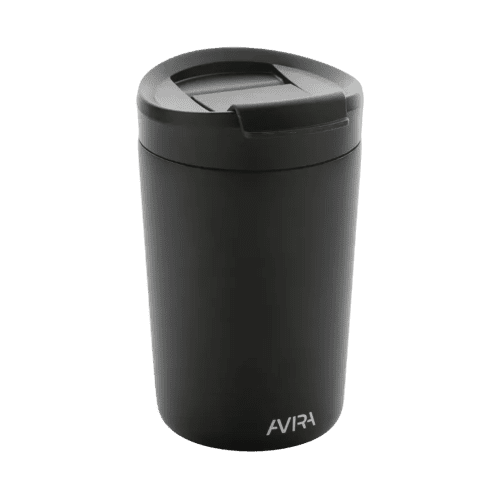Branded 300ml Recycled Stainless Steel Tumblers from Total Merchandise - Black
