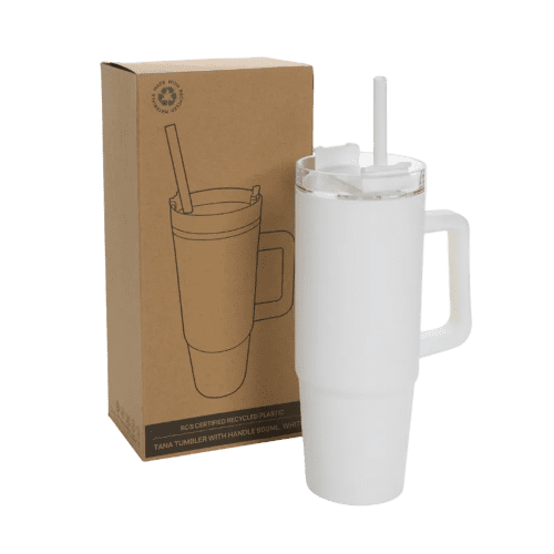 Tana RCS Recycled Plastic Tumbler with Handle 900ml