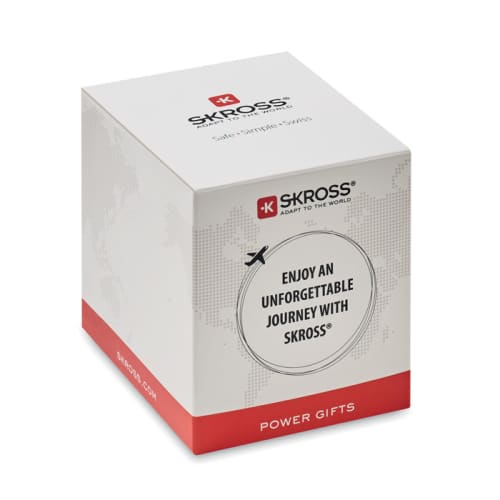 Skross World to Europe & USB Travel Adaptor
