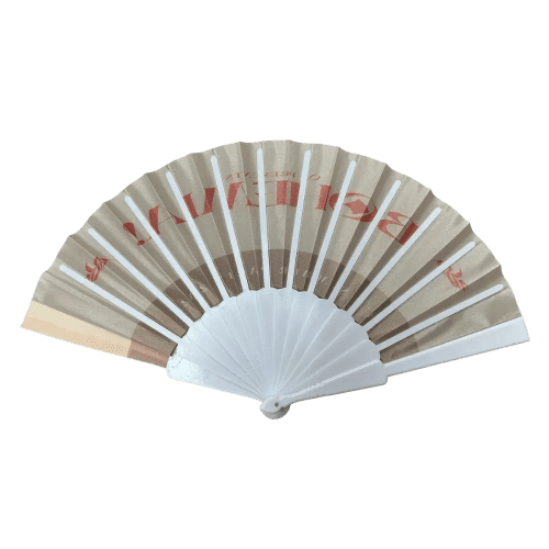 Promotional printed Hand Fans with a design from Total Merchandise