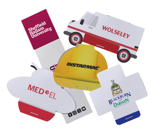 Logo branded Bespoke Seeds sticks with a full colour design from Total Merchandise