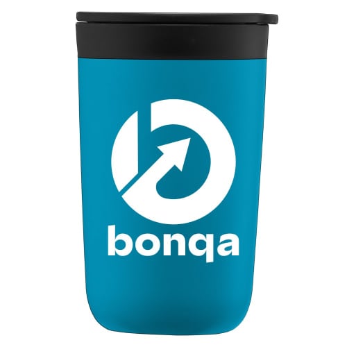 Personalisable 415ml Double Walled Tumbler with Recycled Liner in Ocean Blue from Total Merchandise