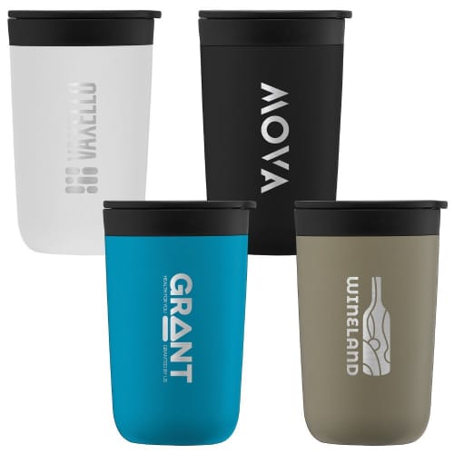 415ml Double Walled Tumblers printed with an engraved design from Total Merchandise