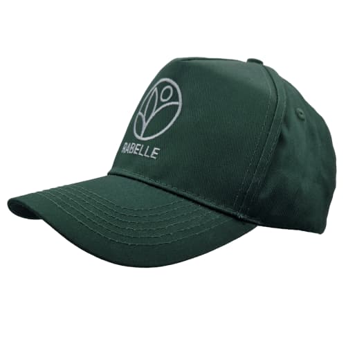 Cotton Twill Baseball Cap in Bottle Green