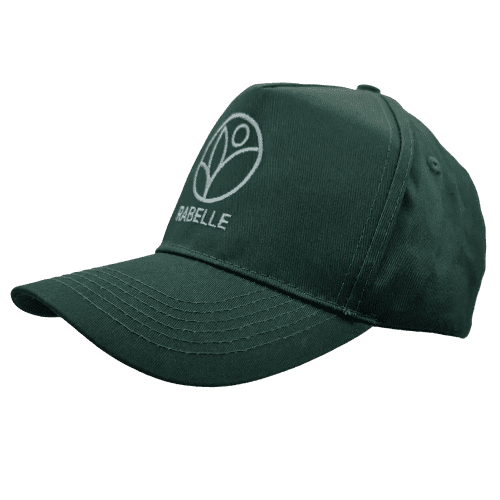 Cotton Twill Baseball Cap in Bottle Green