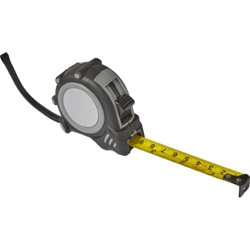 Branded 3M Calibrated Tape Measure in Black with a design from Total Merchandise