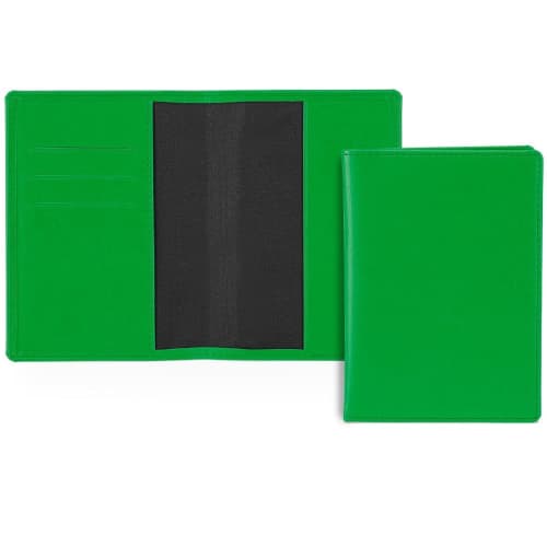 Promotional Belluno Passport Wallet in Apple Green from Total Merchandise