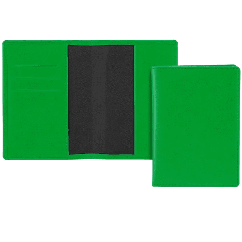 Promotional Belluno Passport Wallet in Apple Green from Total Merchandise