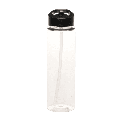 Custom Printed GRS Recycled Evander Drink Bottles with Time to Drink Gauge from Total Merchandise