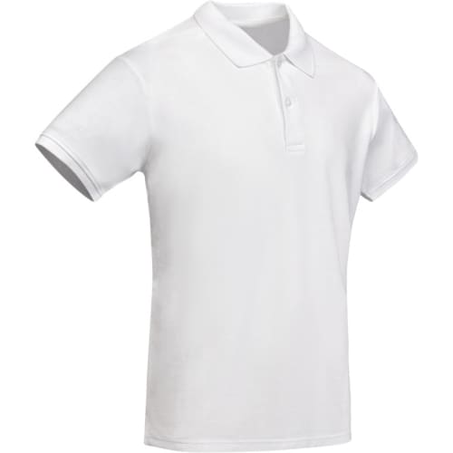 Roly Austral Unisex White Polo Shirt