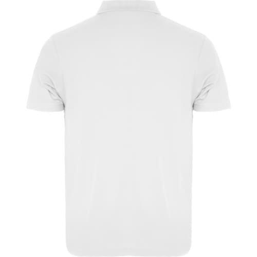 Roly Austral Unisex White Polo Shirt