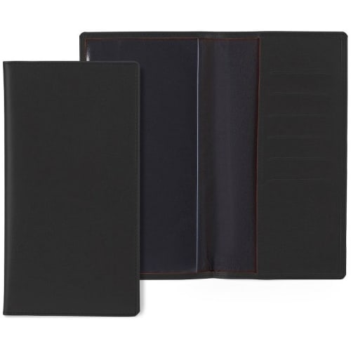 Custom Branded Belluno Travel Wallet in Black from Total Merchandise