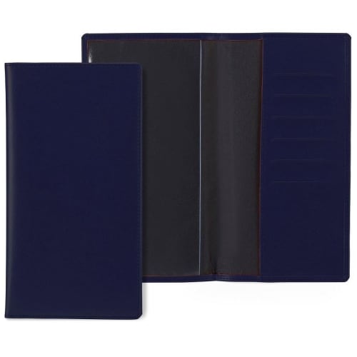 Custom Branded Belluno Travel Wallet in Navy from Total Merchandise